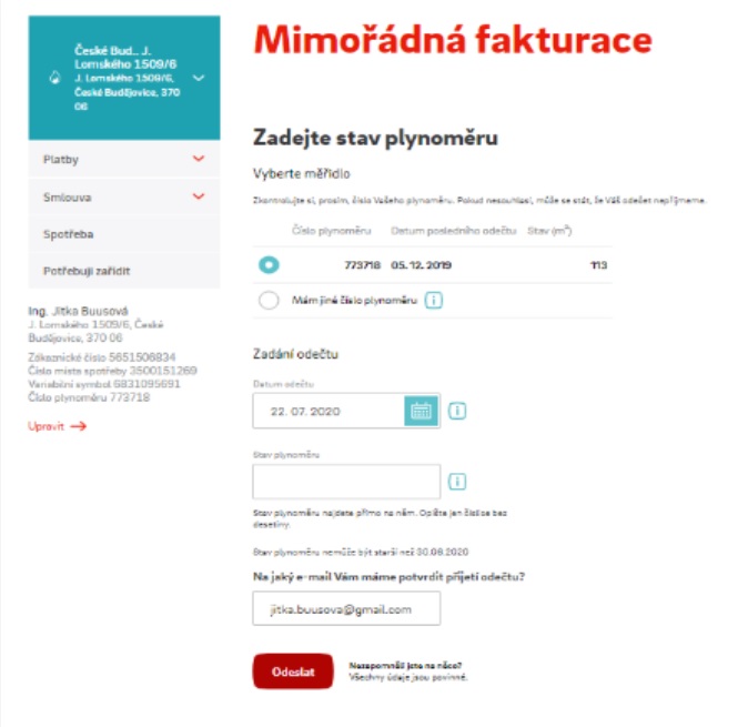 Mimořádná faktura